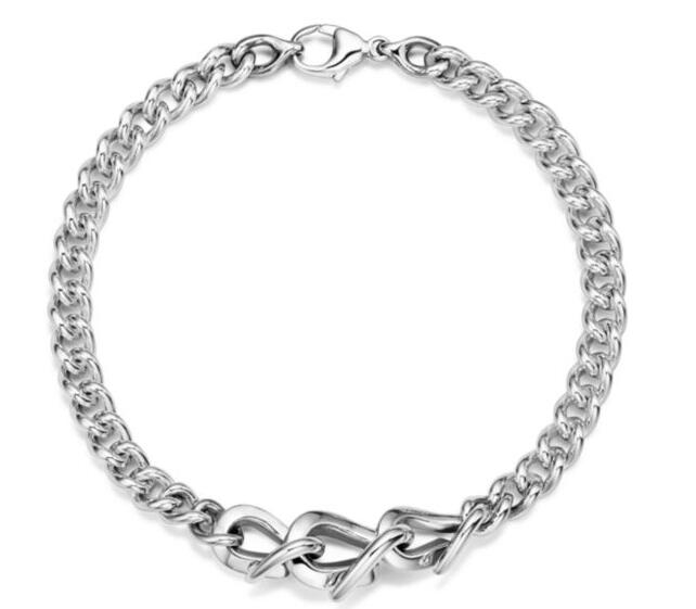 Platinum Link Chain Bracelet