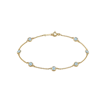 Galaxy Bracelet in Gold 18k with Diamonds.