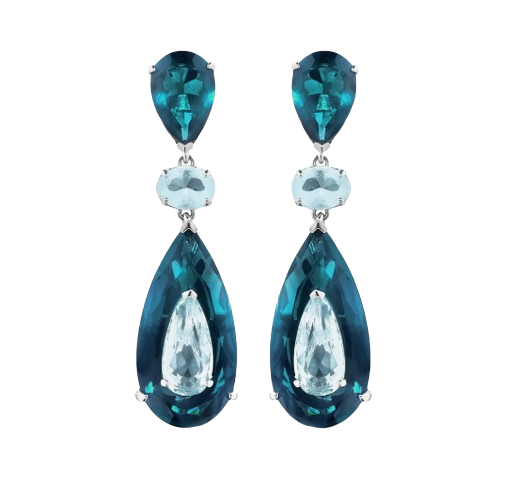 Made from polished sterling silver, this bracelet features 15 Shadowmoon crystals in gradient tones, ranging from 0.40 to 0.70 carats each, with a total weight of approximately 10.5 carats.